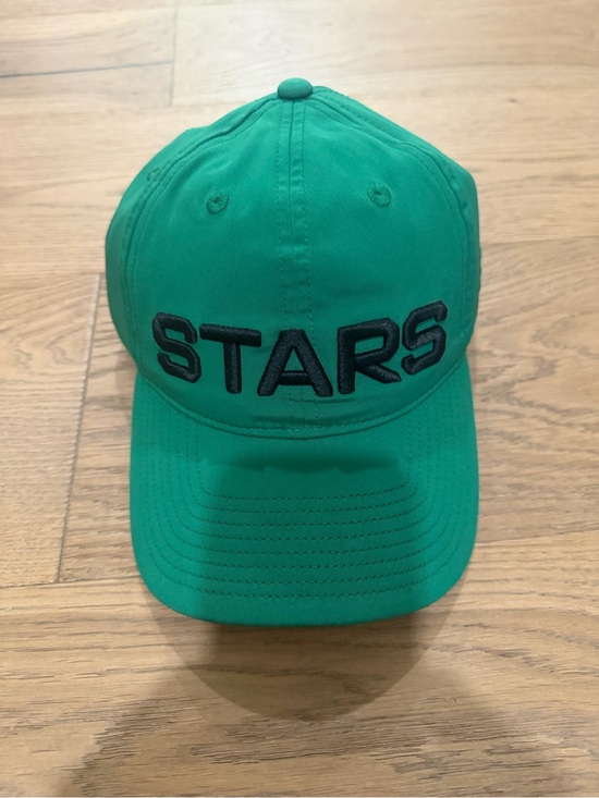 adidas Other - adidas Green "STARS" Baseball Cap with Black Embroidered Logo